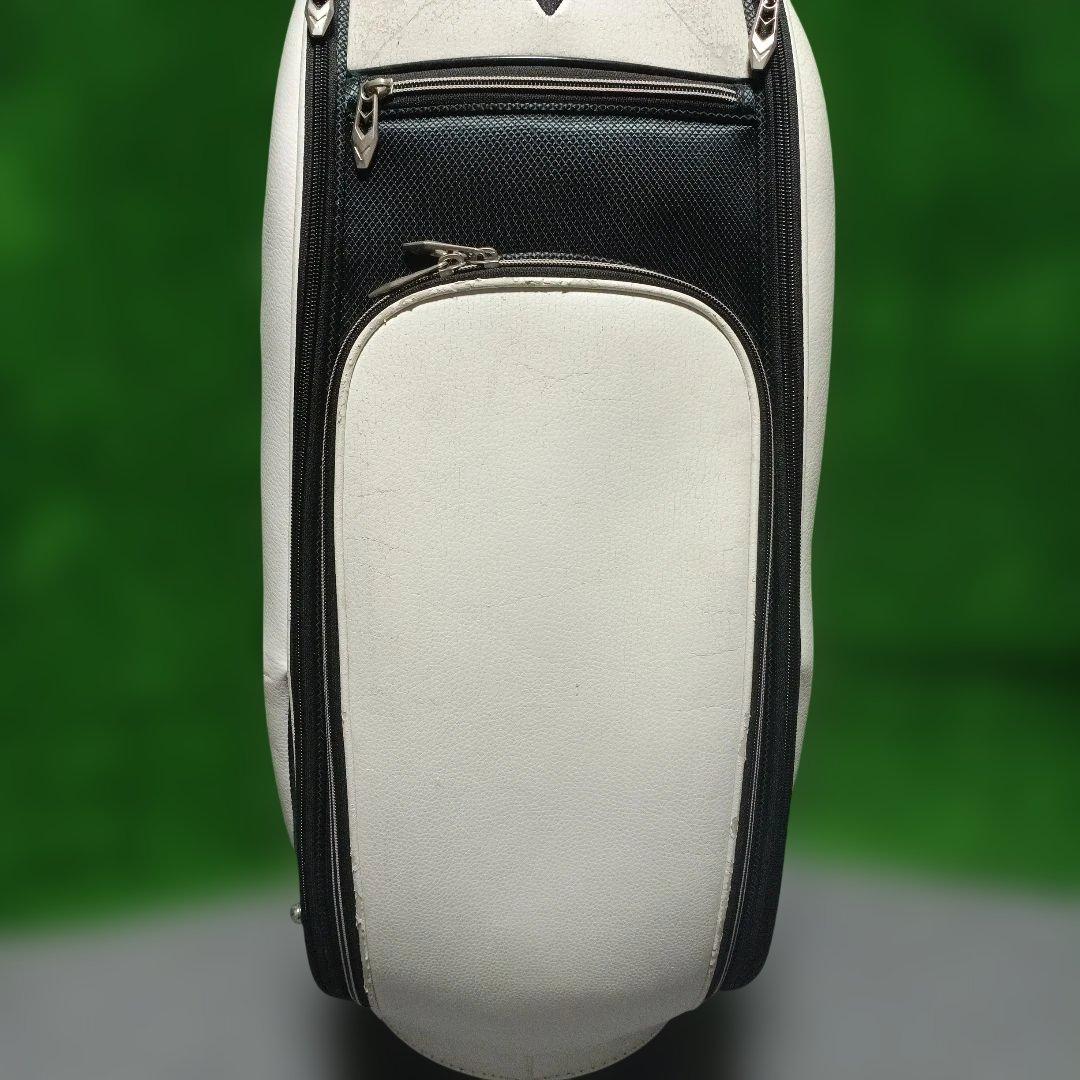 Callaway キャディバッグ ホワイト・グリーン フードなし