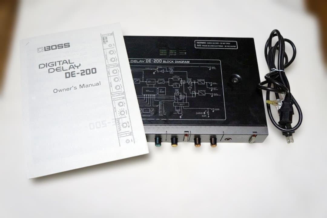 BOSS DE-200 Digital Delay ボス デジタル　ディレイ名機