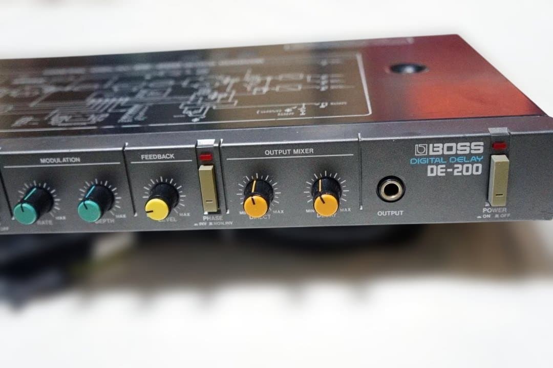 BOSS DE-200 Digital Delay ボス デジタル　ディレイ名機