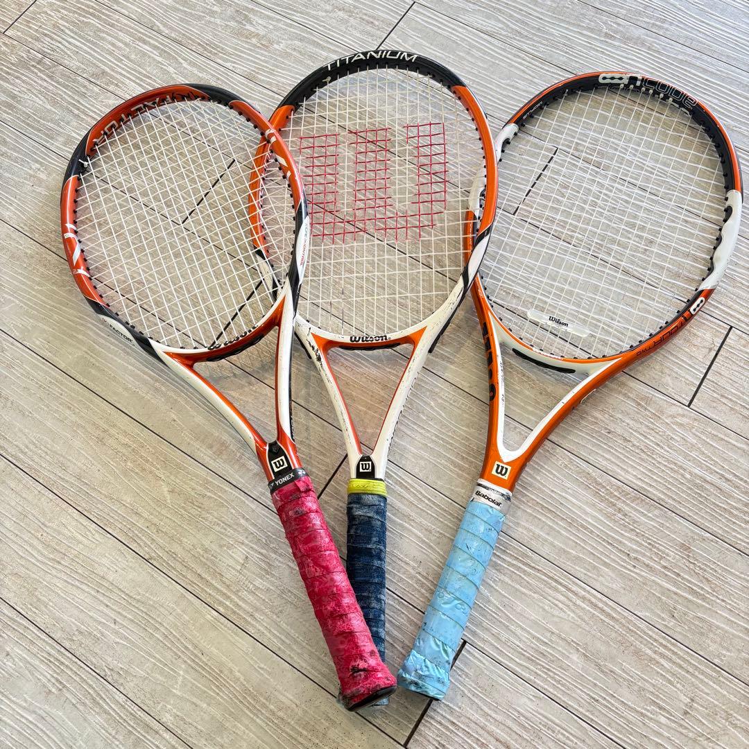 【お得品】Wilson ３本セットnTour Two / K Tour 95