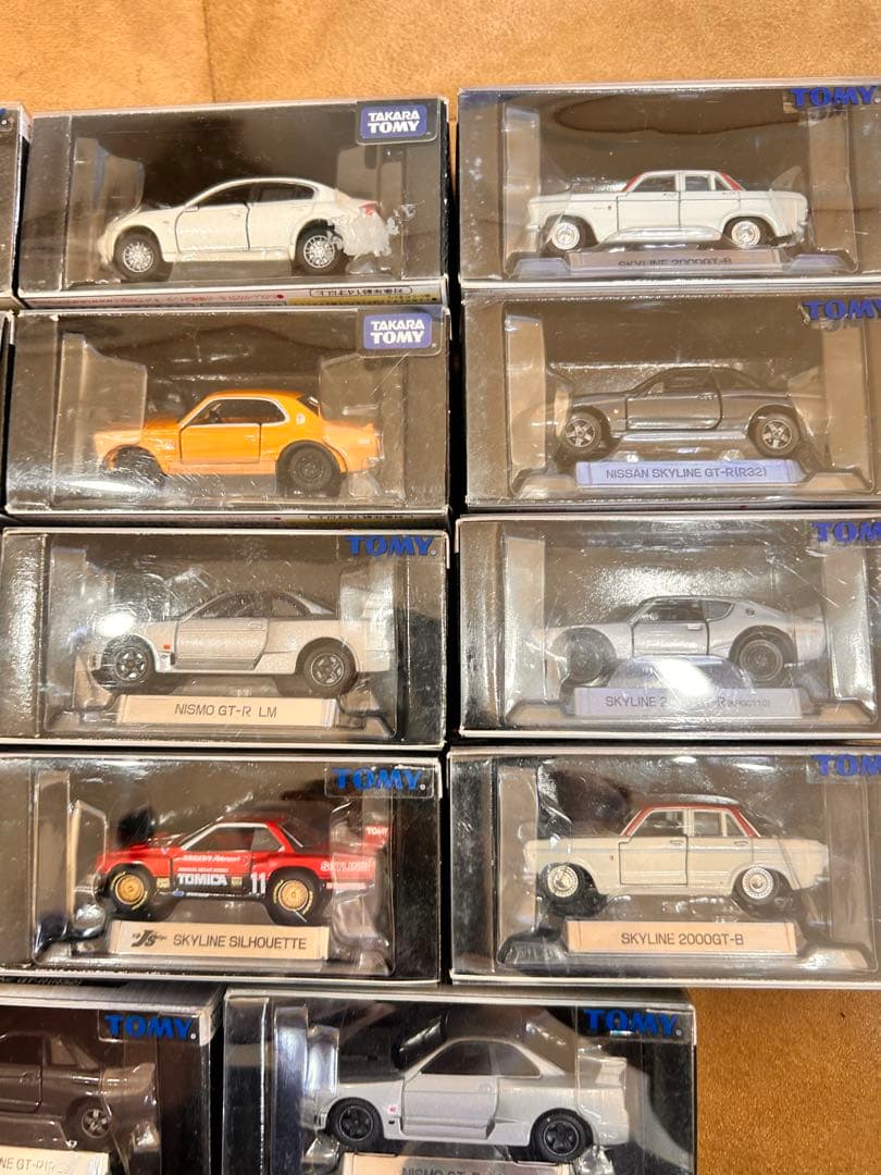 トミカリミテッド　スカイライン まとめ売り　ミニカー gtr 2000gt