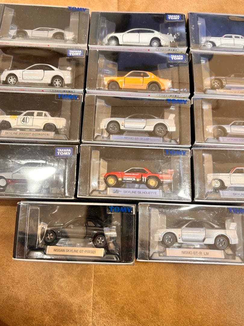 トミカリミテッド　スカイライン まとめ売り　ミニカー gtr 2000gt