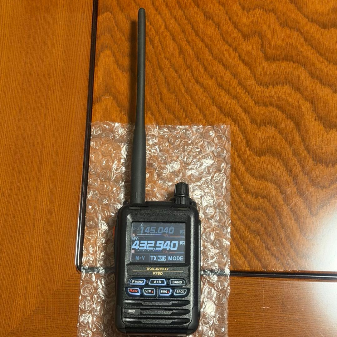 YAESU FT5D デュアルバンドトランシーバー 中古 セット売り