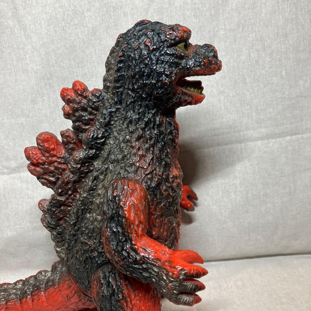 35年物　当時物　グレートザウルス　ゴジラ　ソフビ