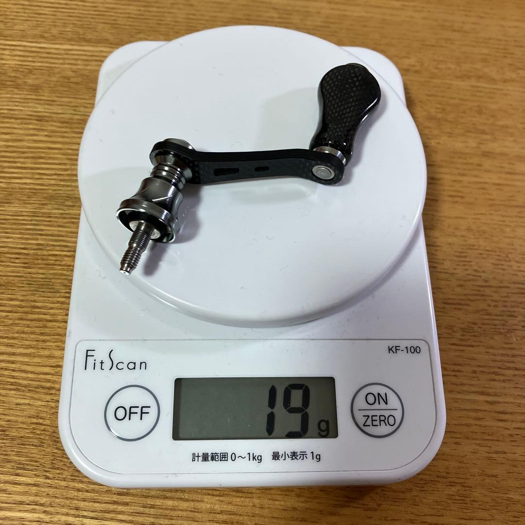 美品　シマノ　ハイテン40mm カーボン　ハンドル　ノブ 夢屋　スタンド