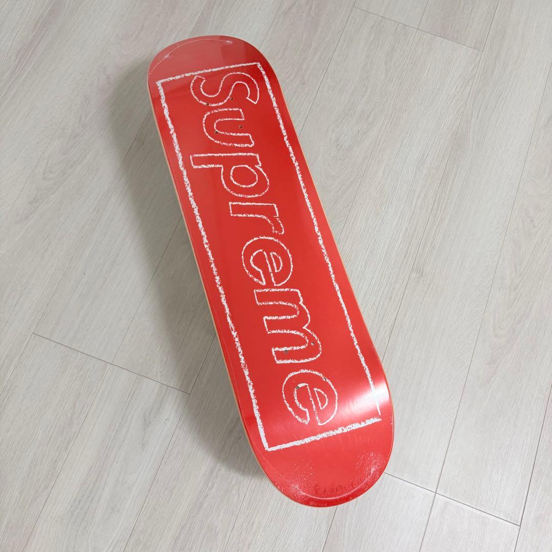 【新品】supreme KAWS Chalk Logo Skateboard