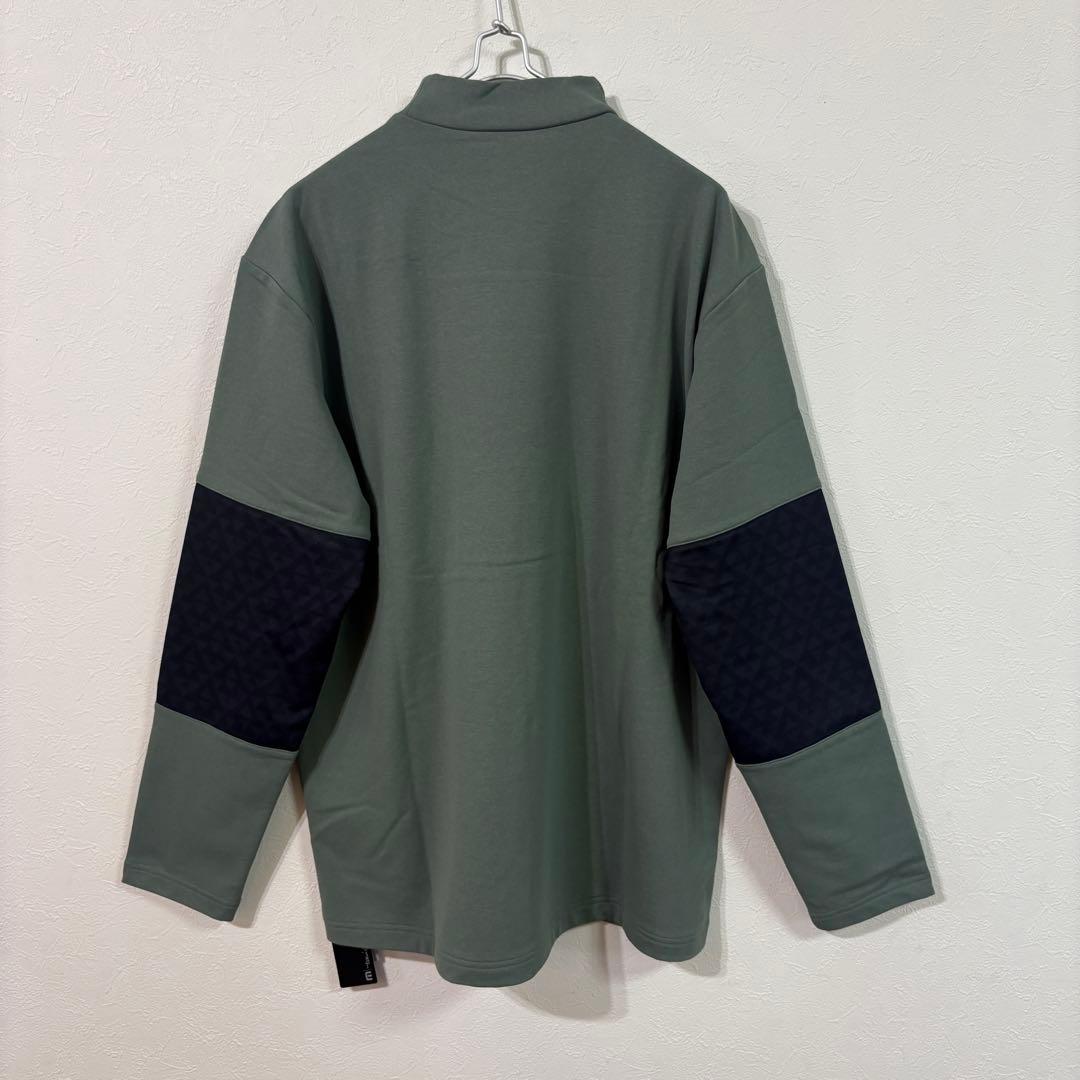 【TRAVIS MATHEW】新品　長袖モックシャツ　秋冬　ゴルフ　メンズ２ＸＬ