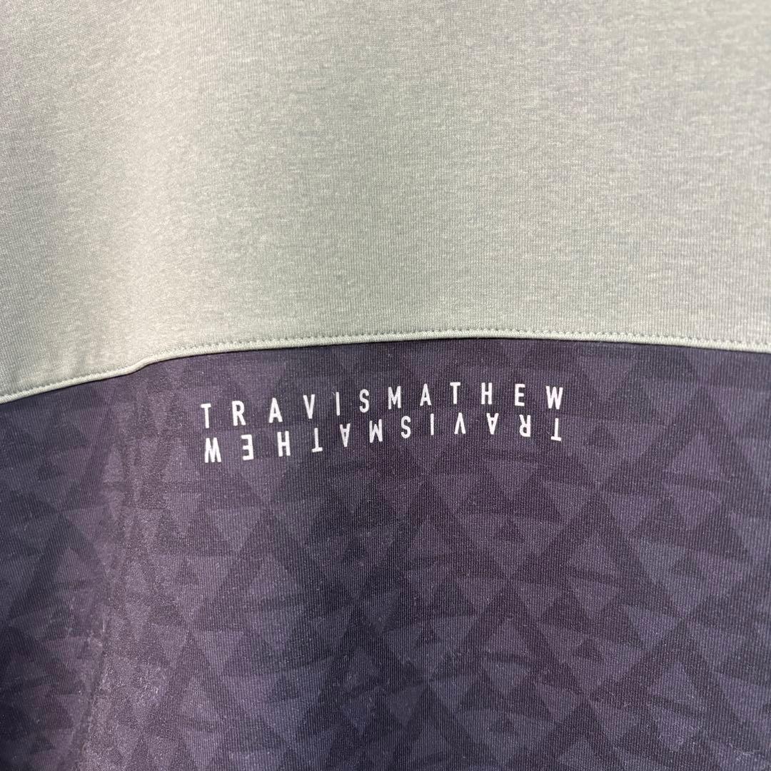 【TRAVIS MATHEW】新品　長袖モックシャツ　秋冬　ゴルフ　メンズ２ＸＬ
