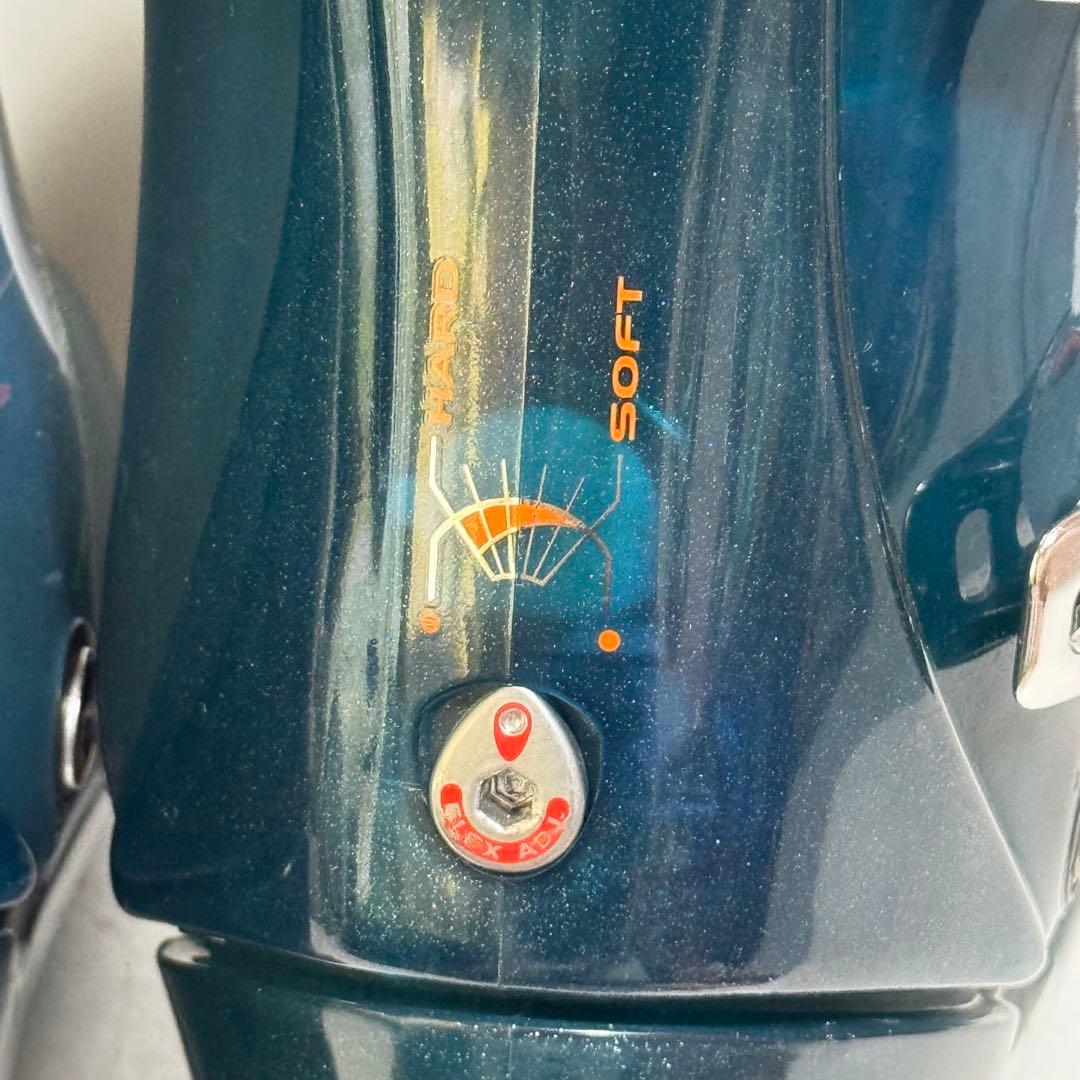 315mm 27-27.5cmスキーブーツ ダークグリーン緑色Nordica