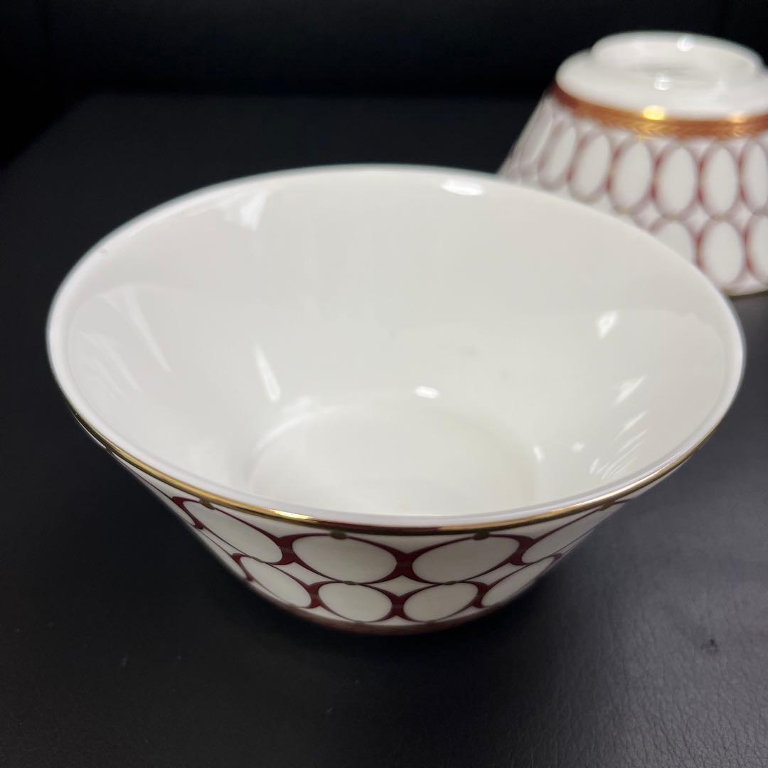 ［新品］ ルネッサンスゴールド(レッド) ボウルセット