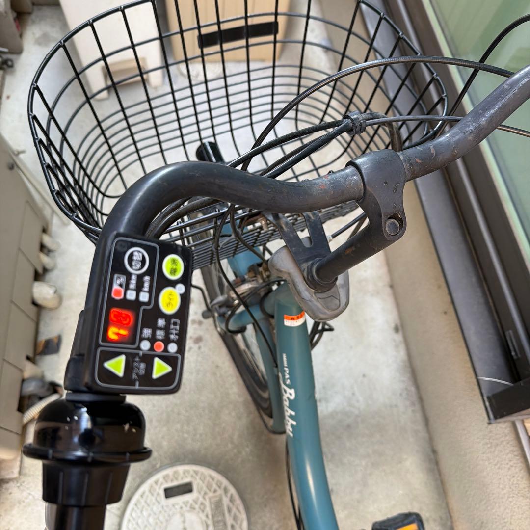 直接受け取り限定　ヤマハ　パスベビー　電動子ども乗せ自転車