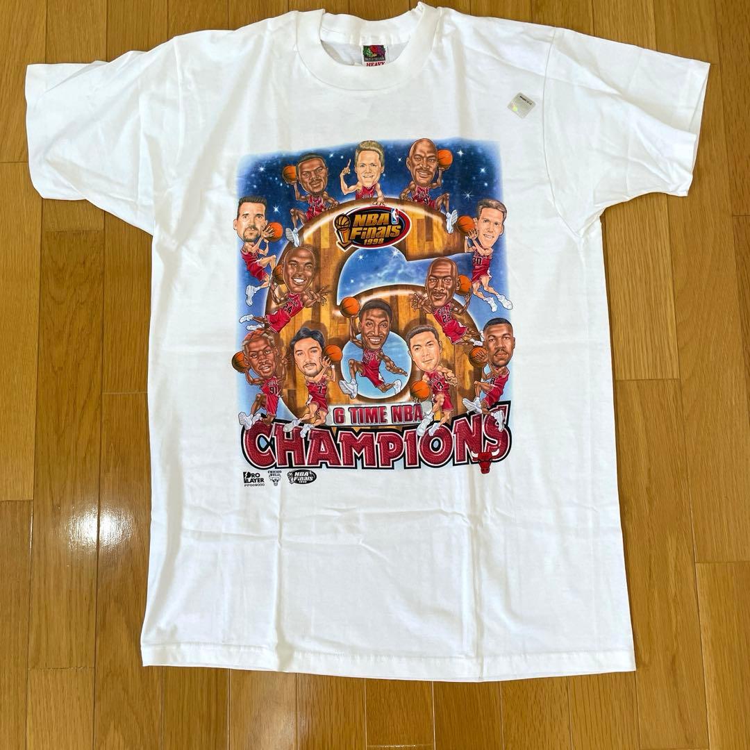 NBA シカゴブルズ 1998ファイナルチャンピオン Tシャツ　ヴィンテージ