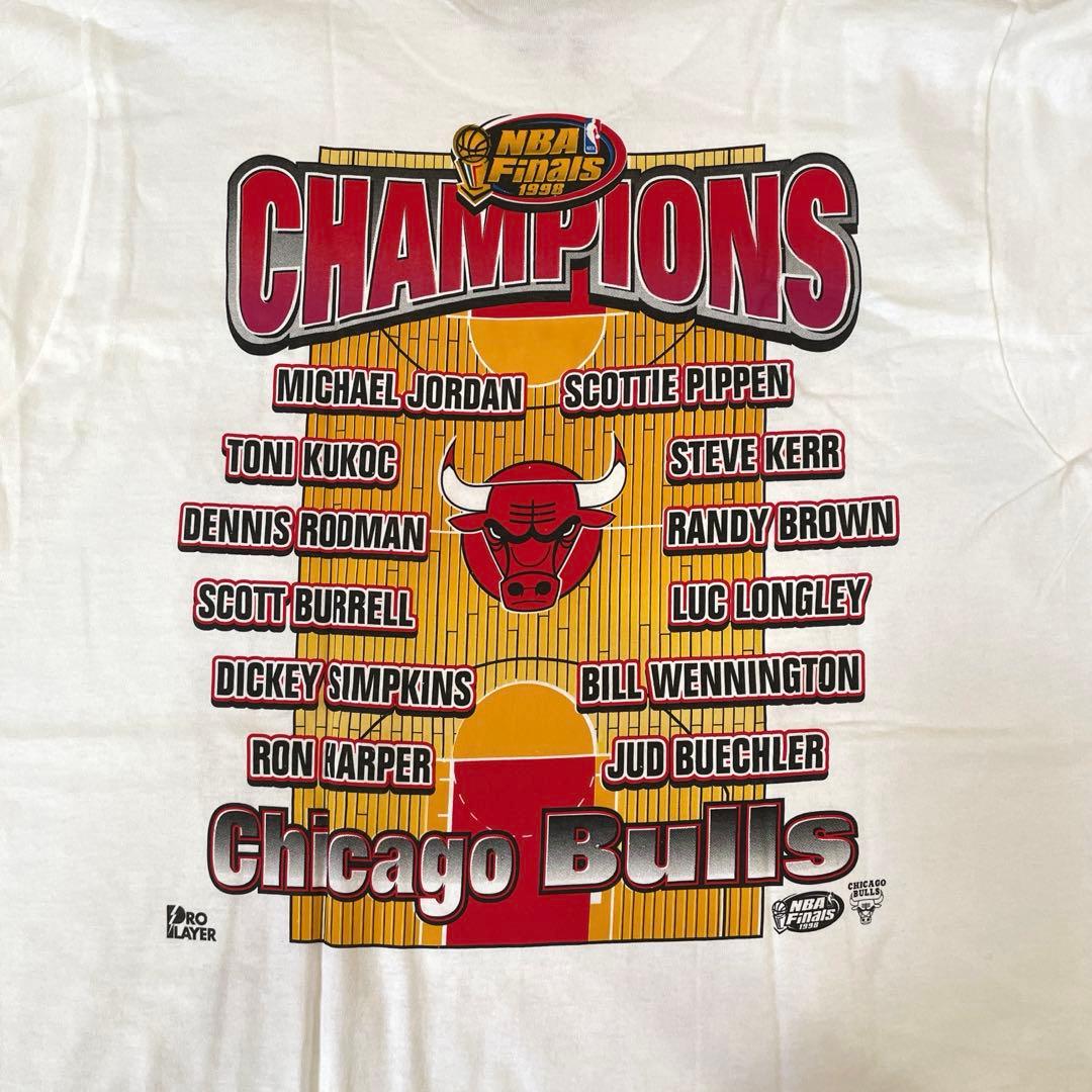 NBA シカゴブルズ 1998ファイナルチャンピオン Tシャツ　ヴィンテージ