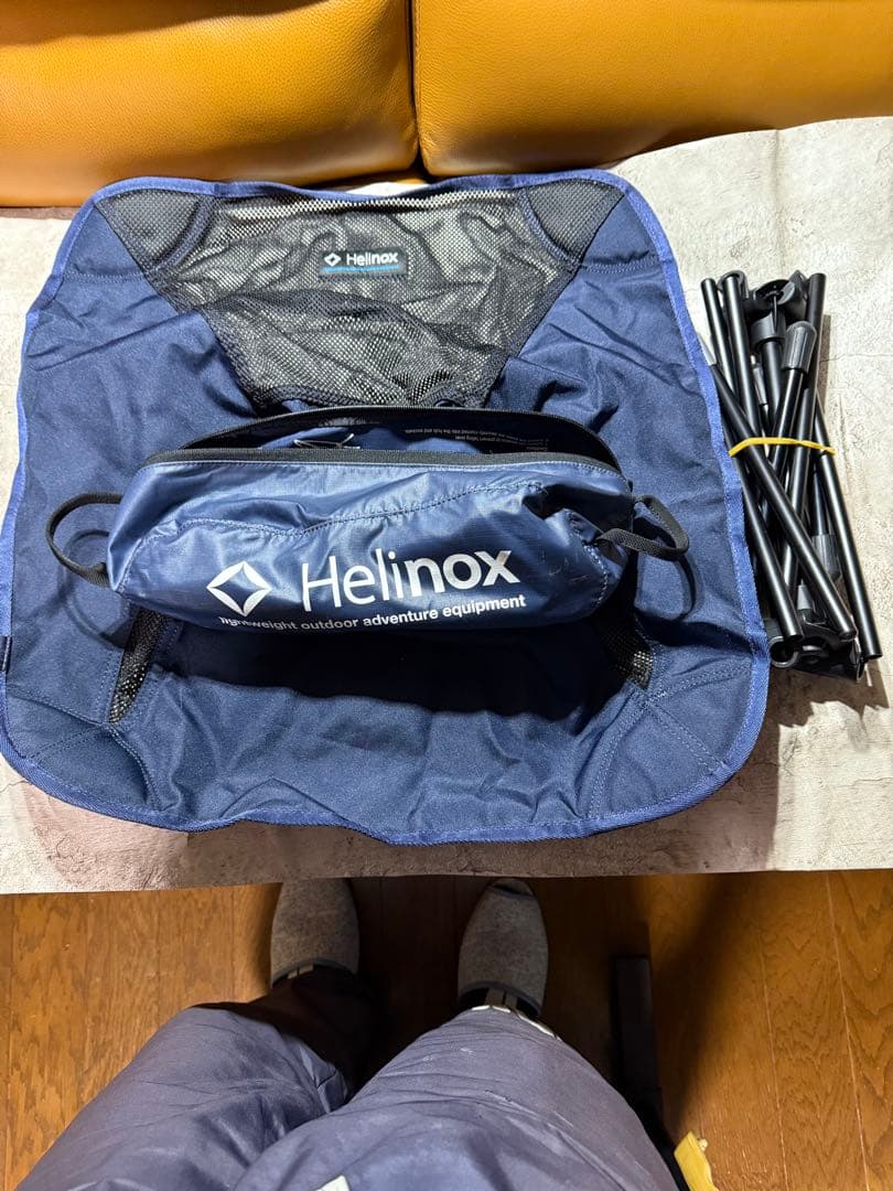 Helinox アウトドアチェア 軽量コンパクト