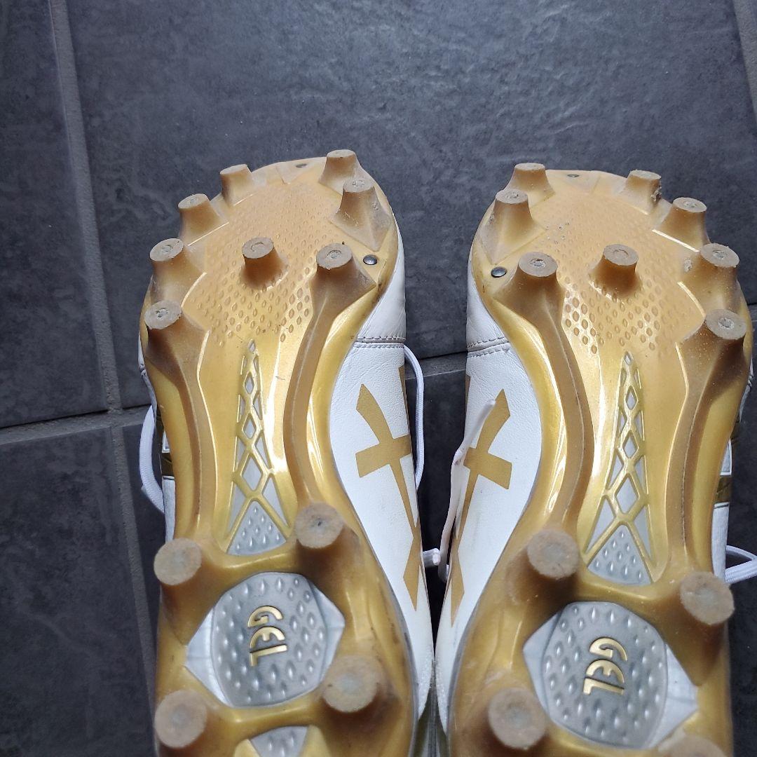 asics DS LIGHT ホワイト スパイクシューズ