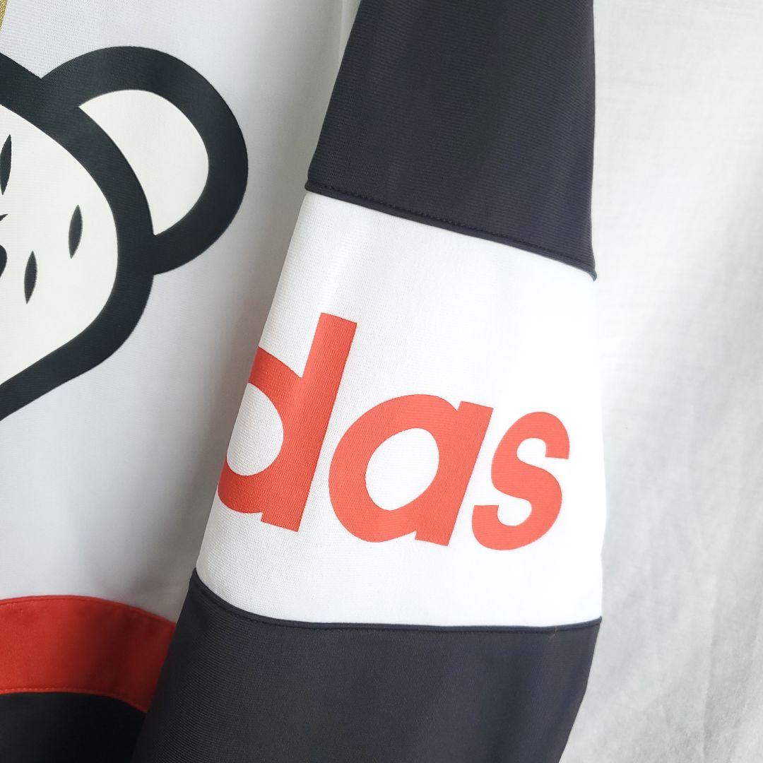 adidas アディダス NIGO ジャージ アニマル 動物クマ 王冠 黒赤