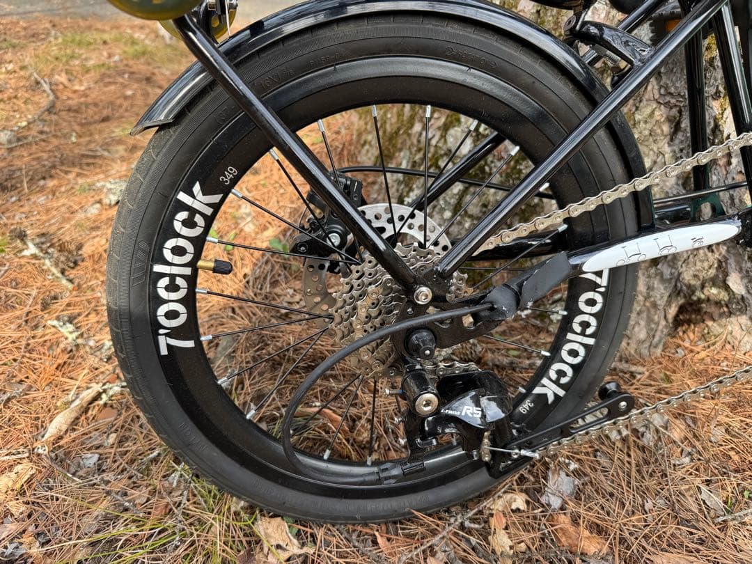 ブロンプトンオマージュ　LITEPRO折りたたみ自転車