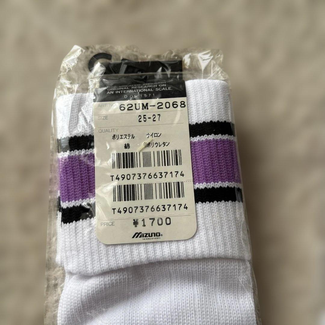 未使用　ミズノ　ランバード　ロング　ソックス　8足