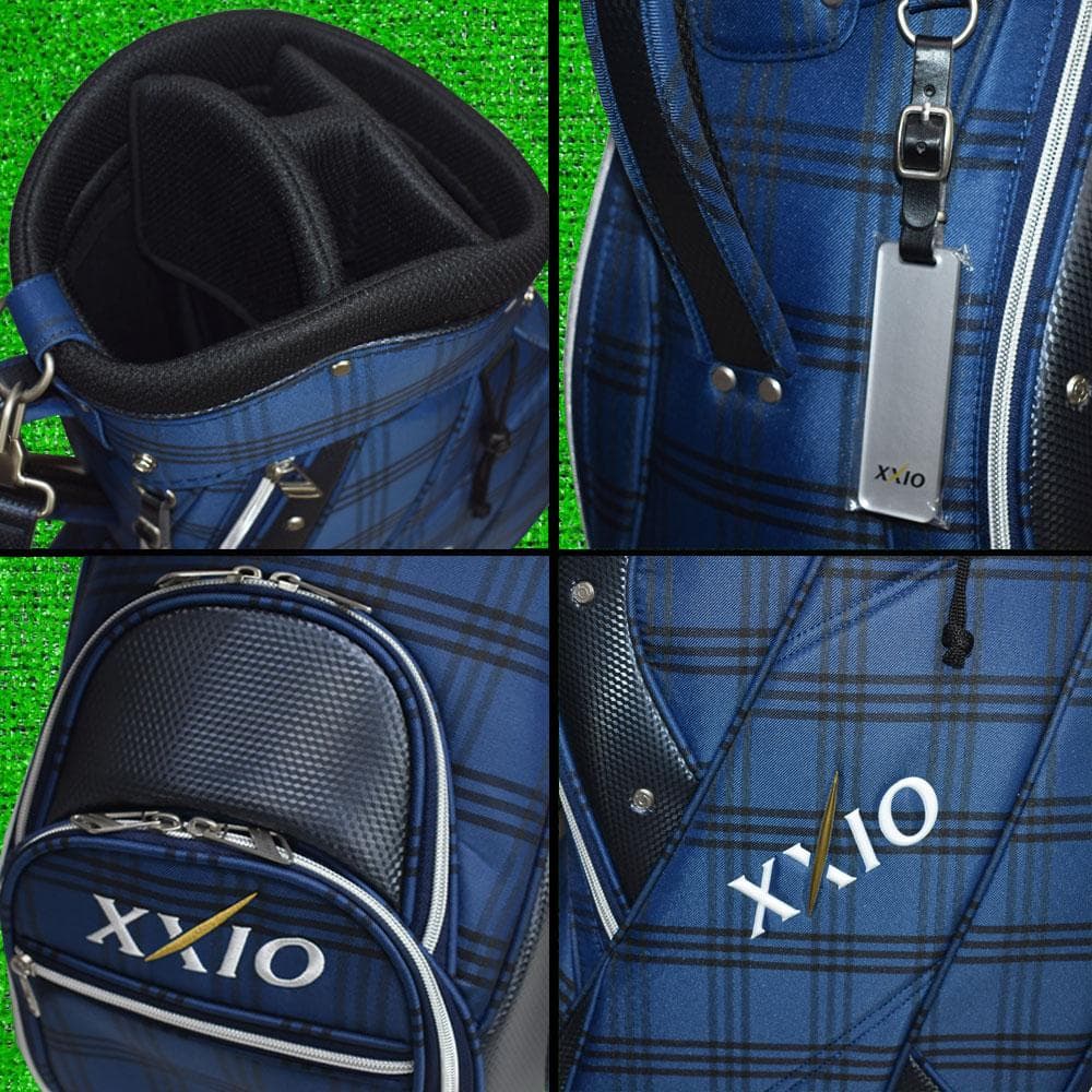 XXIO/ゼクシオ ゴルフ キャディバッグ９型【チェック】新品！