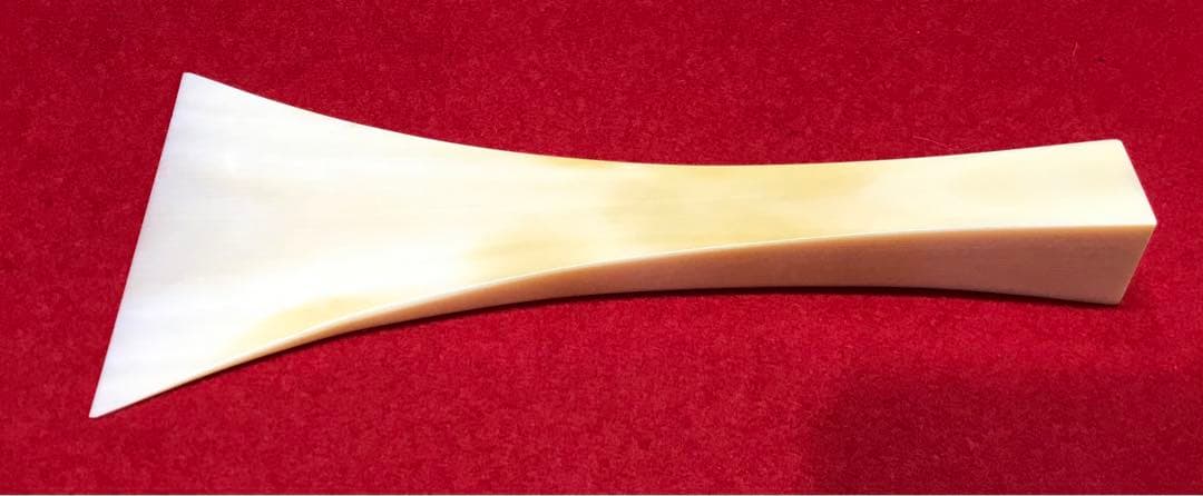 三味線撥113天然素材マンモス/三味線/弦楽器/バチ