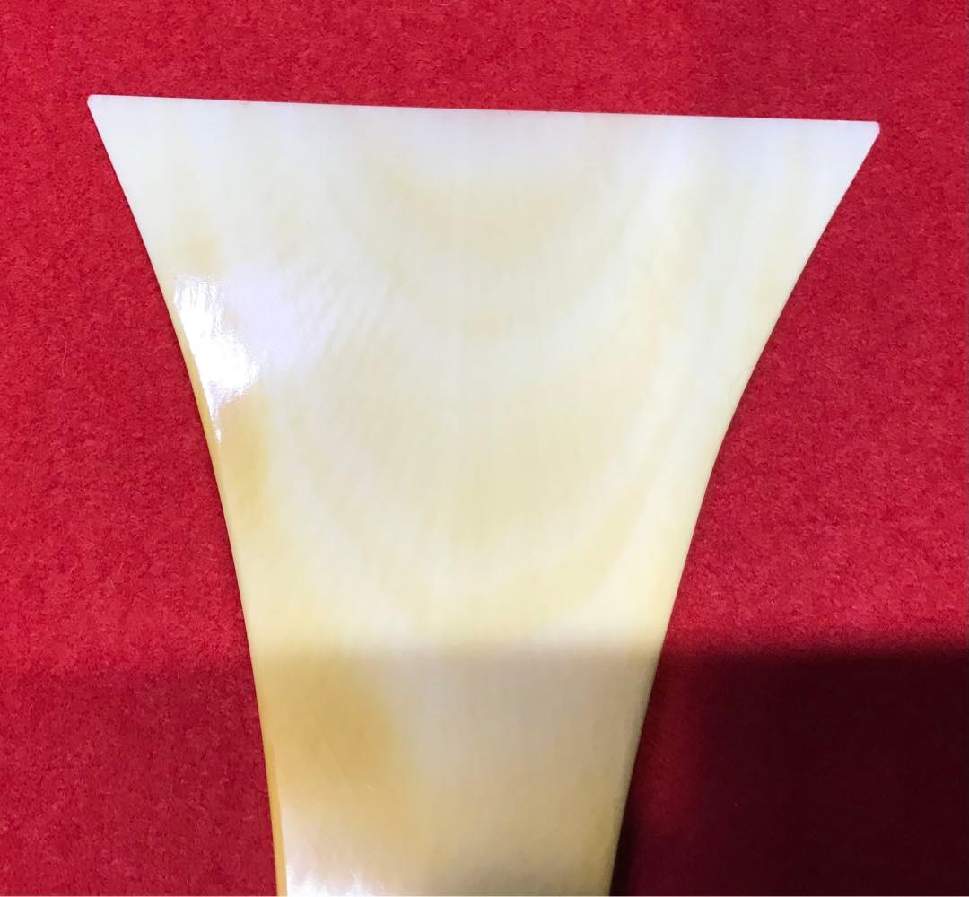 三味線撥113天然素材マンモス/三味線/弦楽器/バチ