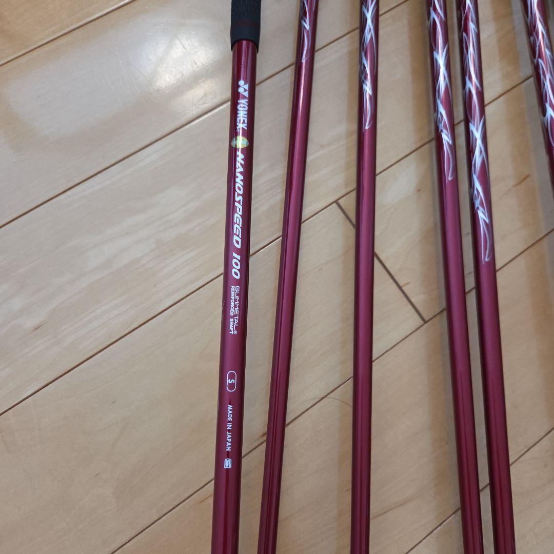 YONEX アイアンセット 7本セット カーボンS