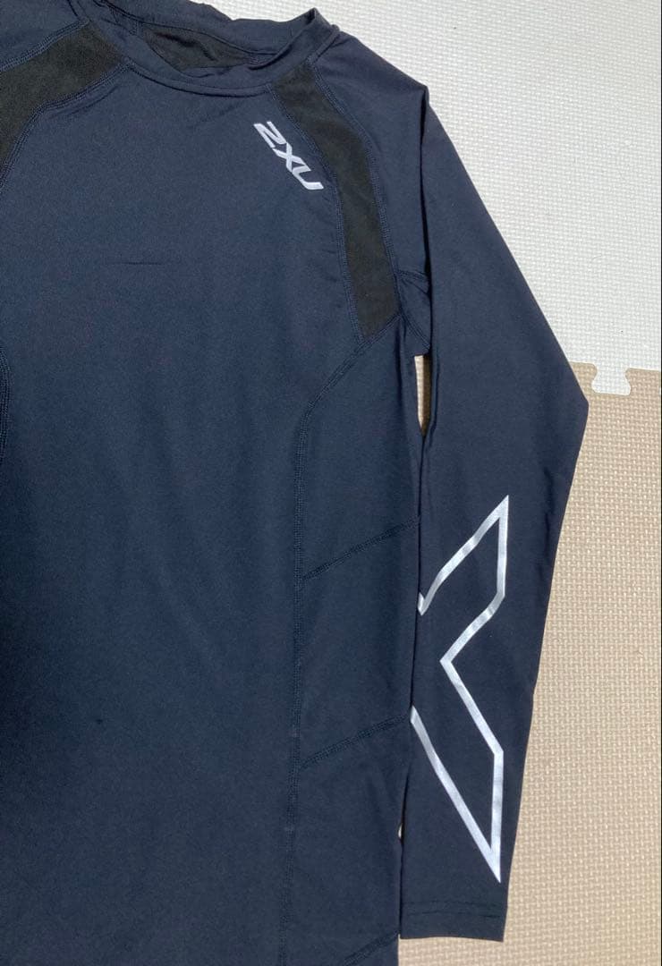 2XU ツータイムズユー ロングスリーブコンプレッションシャツ ブラック 超美品