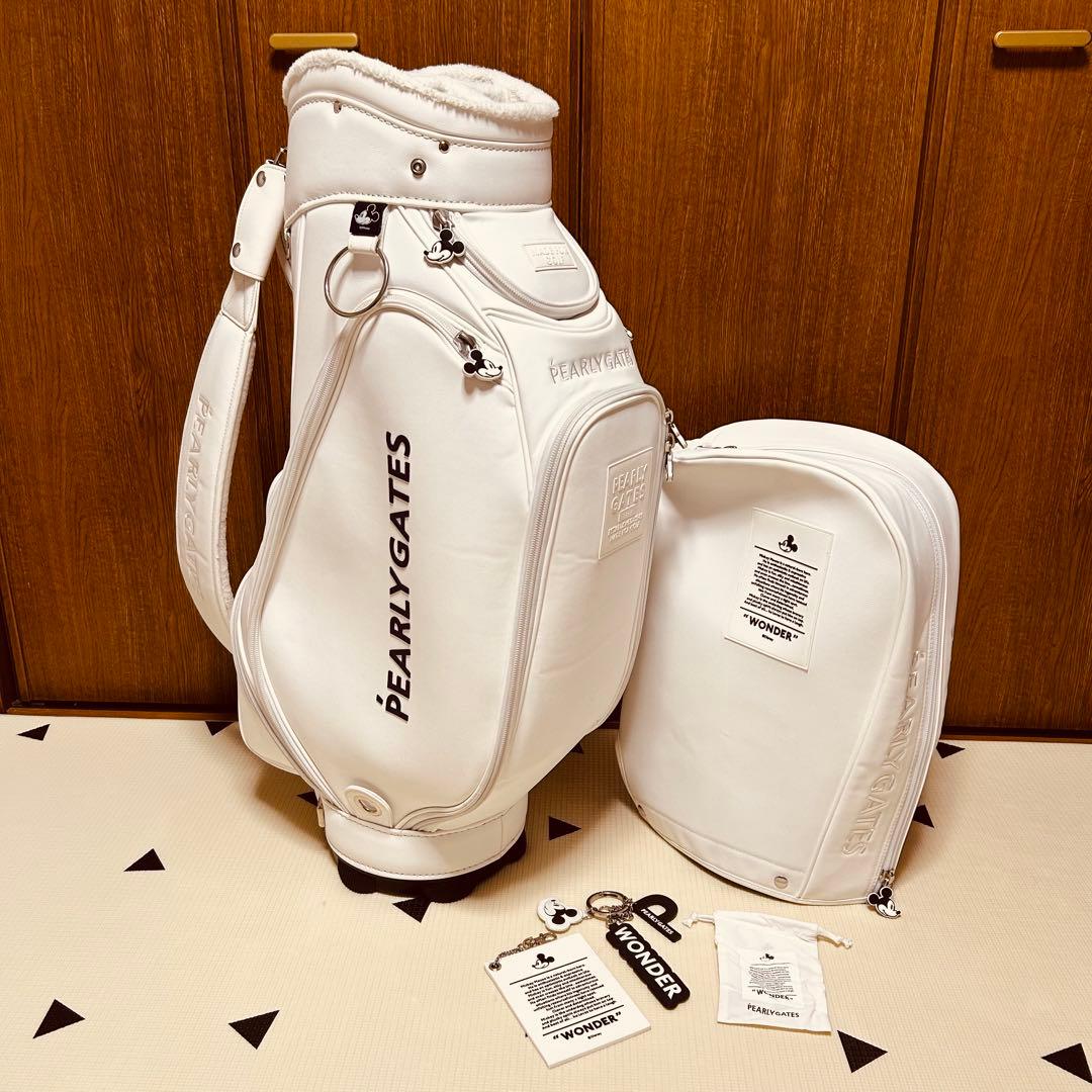 【希少・限定】PEARLY GATES キャディバッグ Disneyコラボ