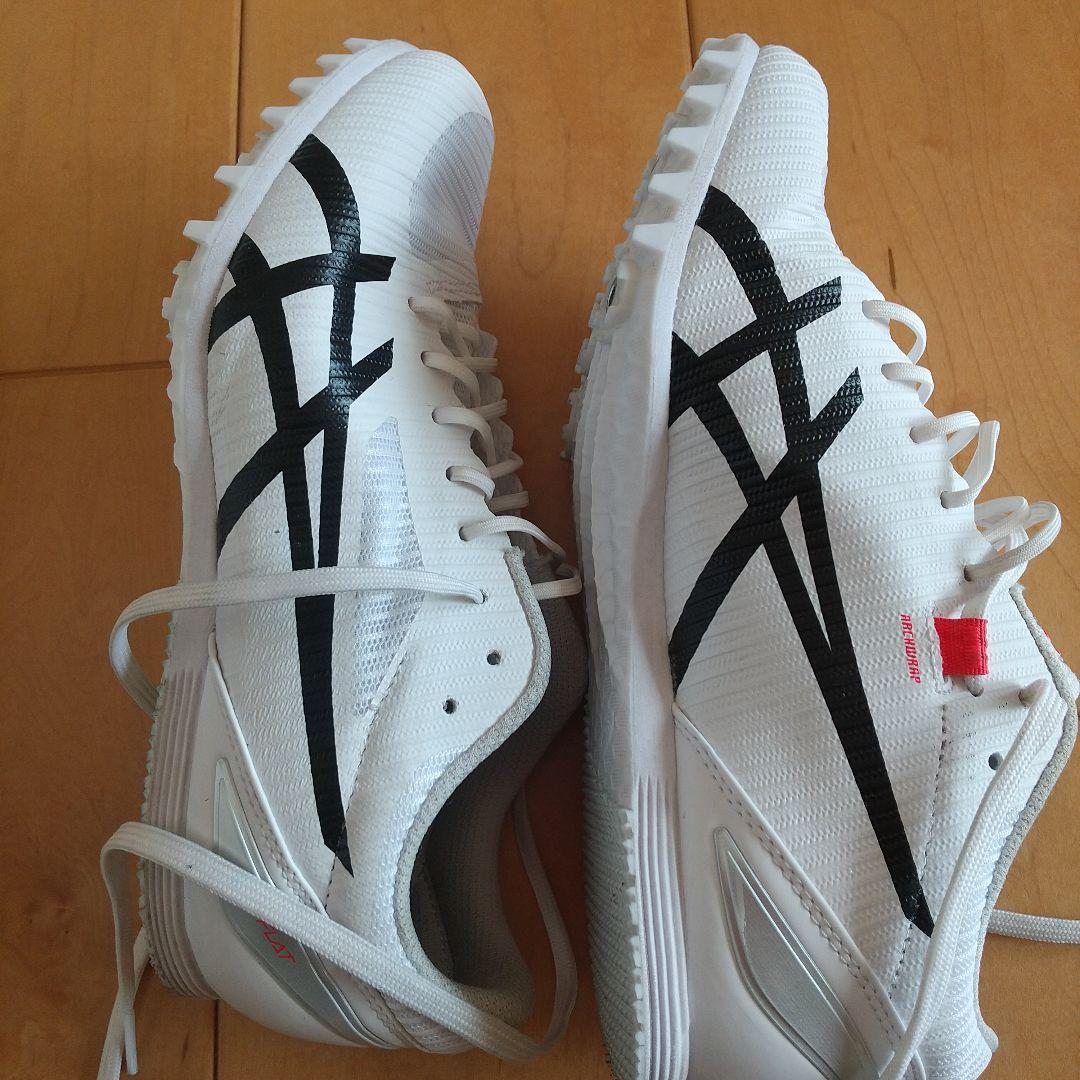美品 陸上 スパイク アシックス ヒートフラット ２６センチ 陸上 スパイク