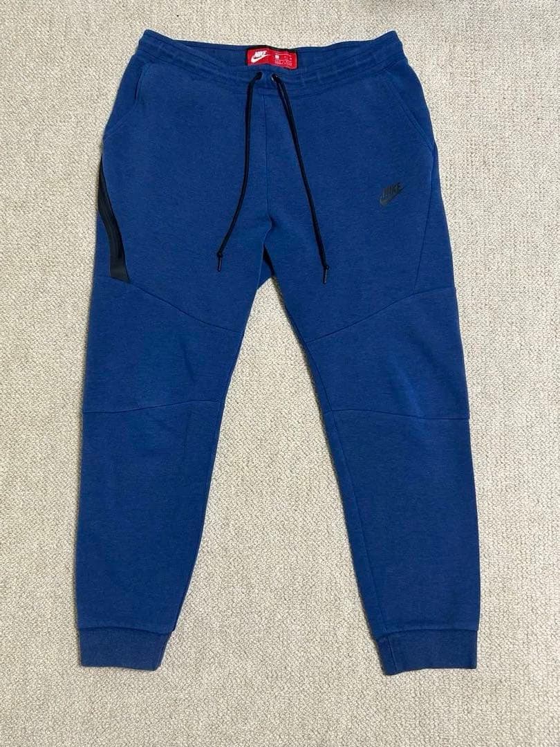 Nike テックフリース　セットアップ　青　ナイキジャパン正規品モデル　希少品