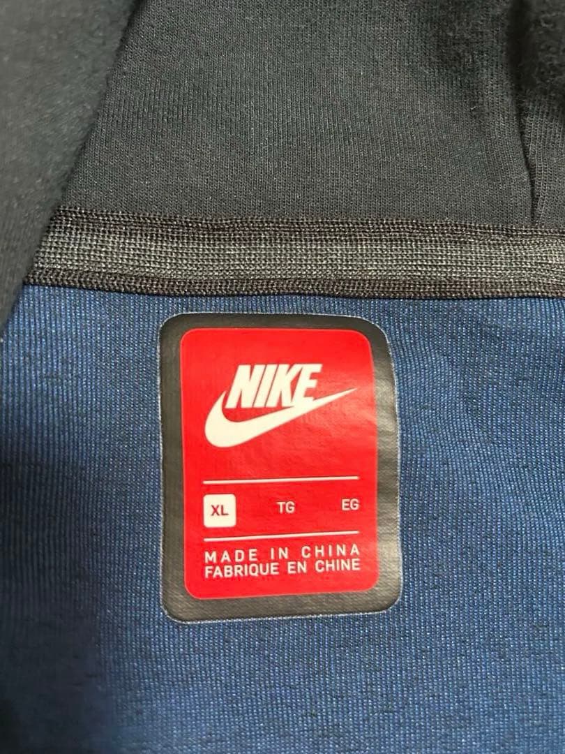 Nike テックフリース　セットアップ　青　ナイキジャパン正規品モデル　希少品