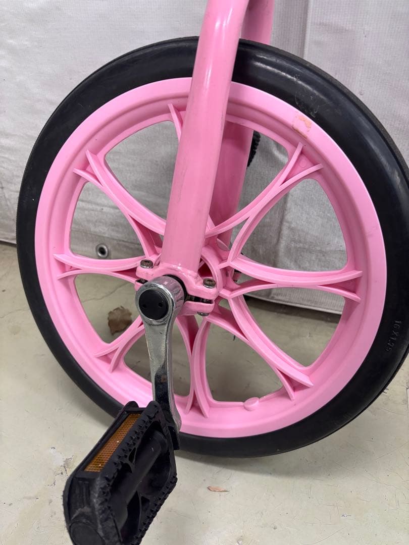 ピンク 一輪車 TOEI HIGHT トーエイライト16インチ ノーパンクタイヤ