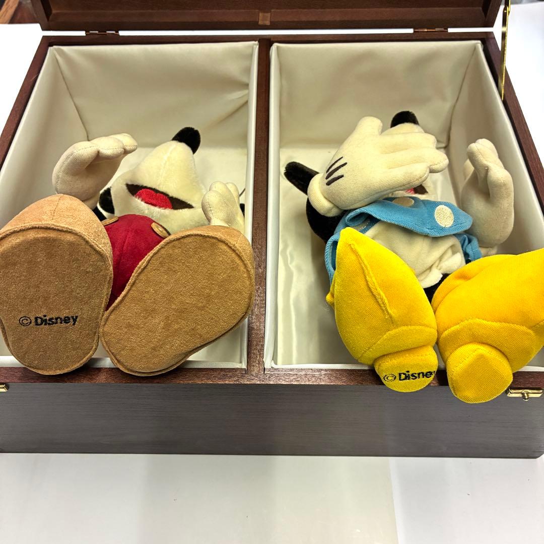 シュタイフ　Steiff 　ディズニー　ミッキーミニー　ドール　70周年　限定