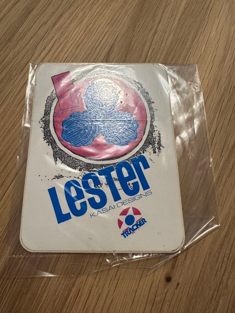 スケートボード VINTAGE SKATE LESTER KASAI STICKER x2