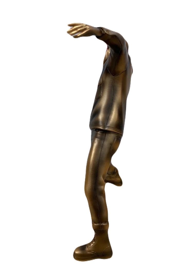 美品　ブロンズ製　FLOWER BOMBER BRONZE STATUE #2
