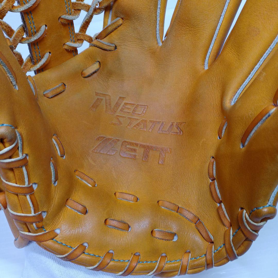 ZETT ゼット 硬式グローブ ネオステイタス 右投げ用 外野手用 グラブ 美品