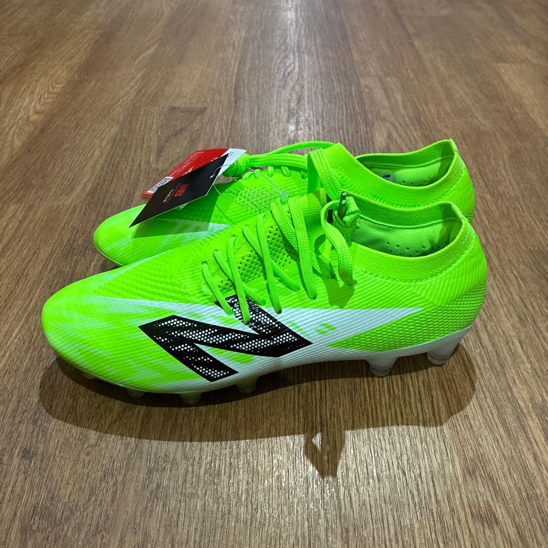 New Balance 442 蛍光イエロー サッカーシューズ