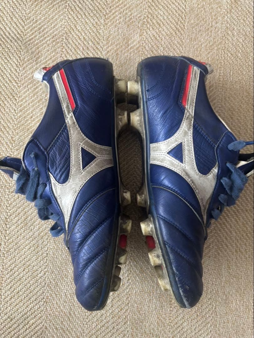 Mizunoモレリアサッカーシューズ ネイビー 25.5cm