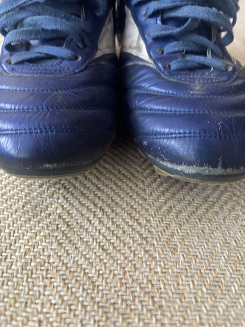 Mizunoモレリアサッカーシューズ ネイビー 25.5cm
