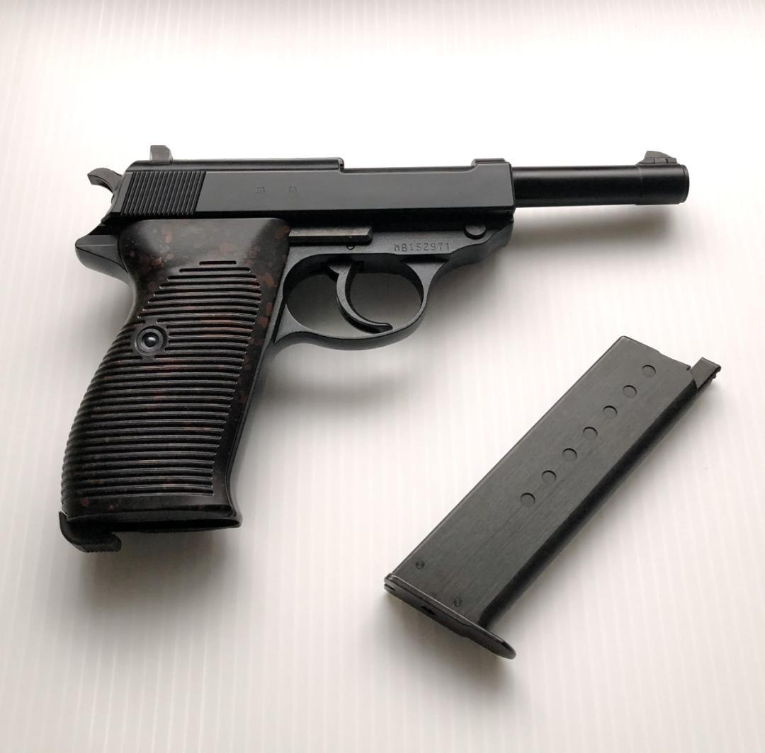 【美品】マルゼン　ワルサーP38ガスブローバック