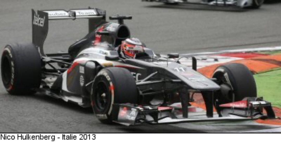 （1点物）F1 ザウバー ニコヒュルケンベルグ直筆サイン入り1:43