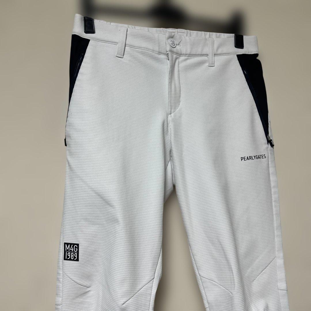 パーリーゲイツ パンツ ゴルフウェア 24aw プリントロゴ サイズ1