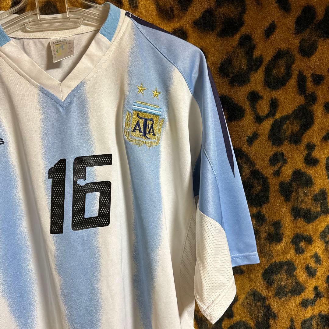 アルゼンチン　マーク剥がれ　AIMAR サッカー　football