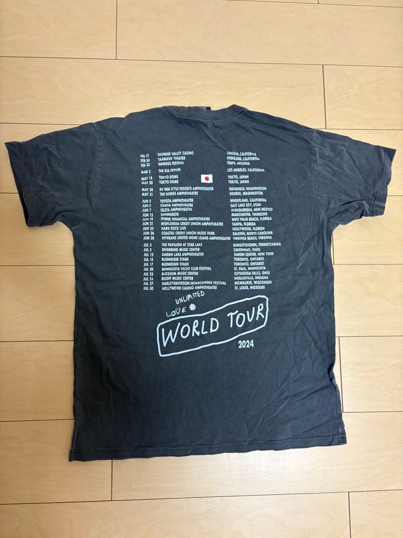 RED HOT CHILI PEPPERS ツアーTシャツ Lサイズ