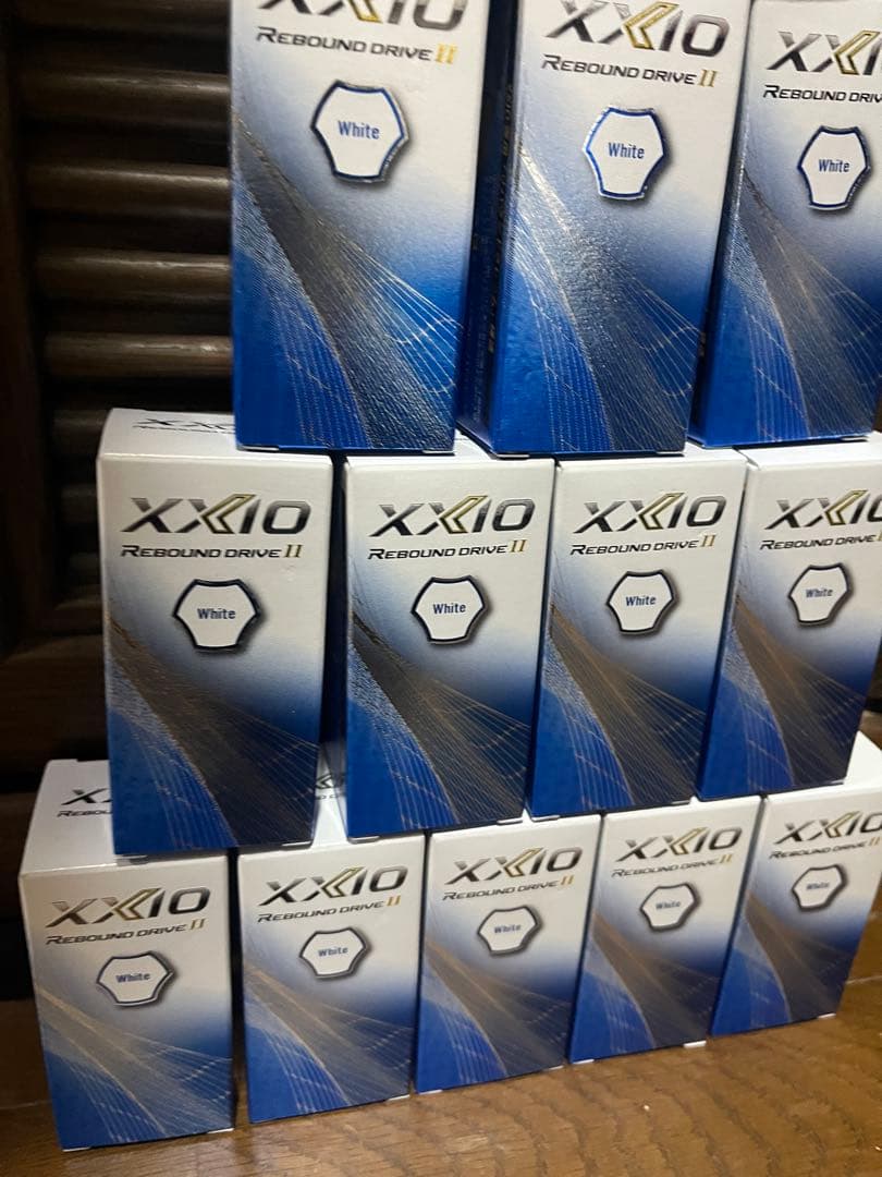 XXIO Rebound Drive II ホワイト 15個セット