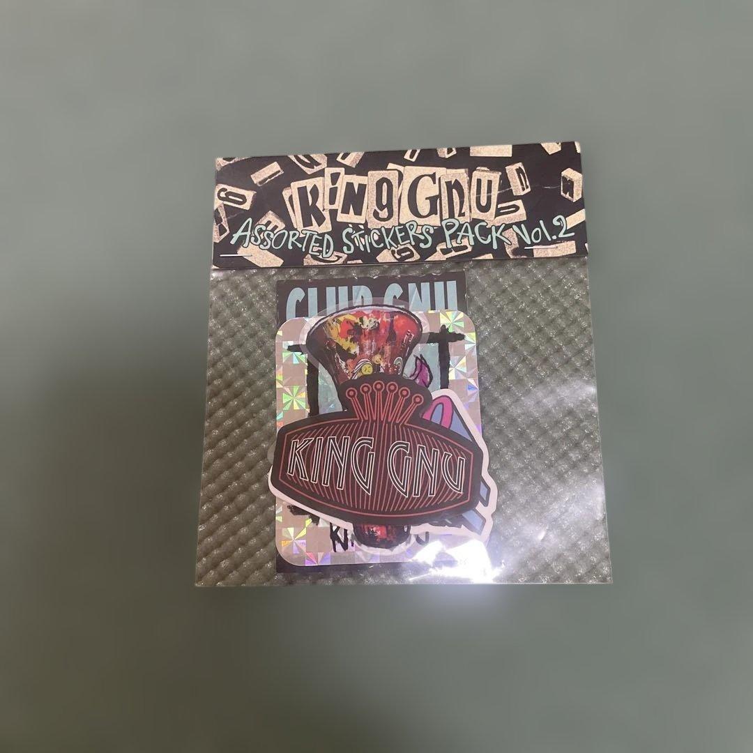 King Gnu ステッカー　4点セット