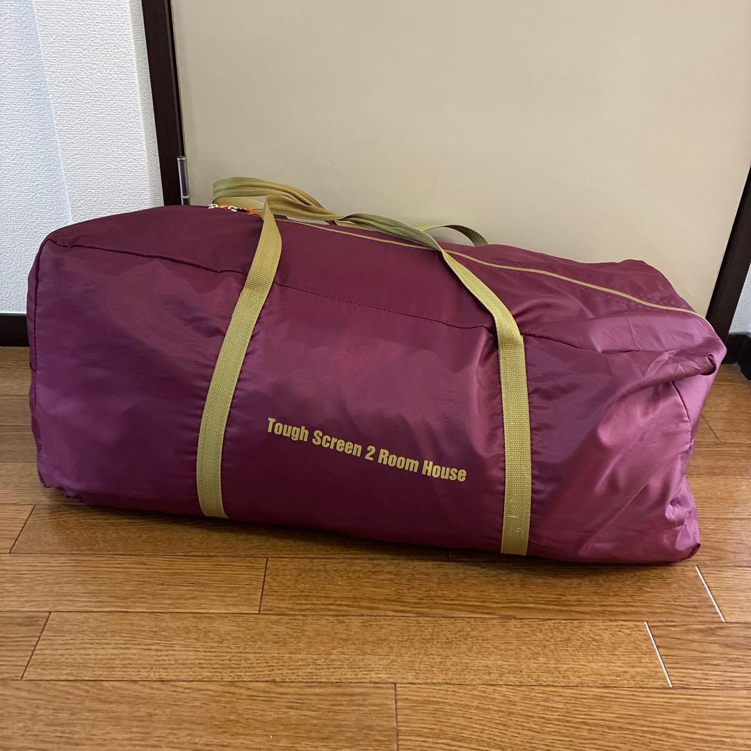 Coleman タフスクリーン2ルーム バーガンディ色＋付属品