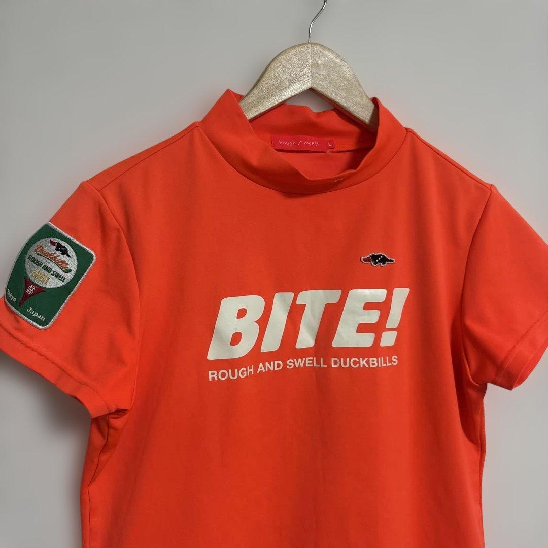 rough＆swell『BITE! MOCK W.』ゴルフ　モックネック　L