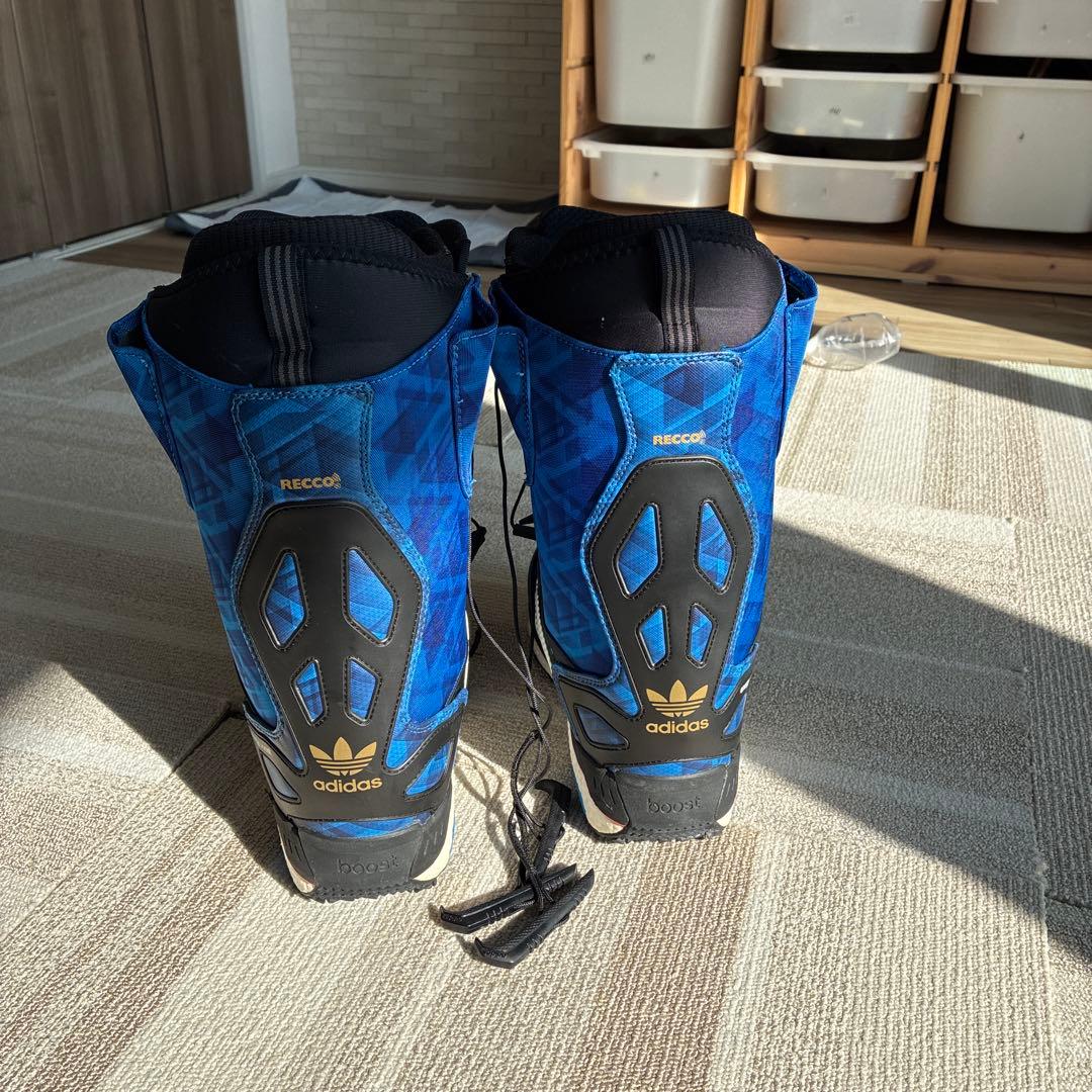 adidas スノーボードブーツ energy boost 27.5cm 青