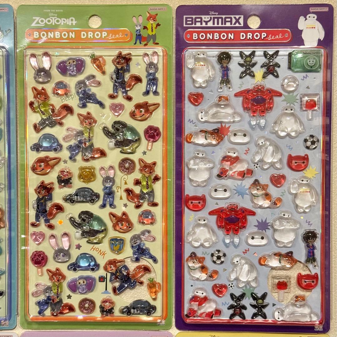 【正規品】ボンボンドロップシール❋ディズニー 第二弾 コンプリートセット④